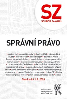 Soubor zákonů. Správní právo – stav ke dni 1. 9. 2024