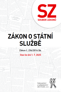 Soubor zákonů – Zákon č. 234/2014 Sb., o státní službě