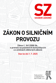 Soubor zákonů – Zákon č. 361/2000 Sb., o provozu na pozemních komunikacích a o změnách některých …