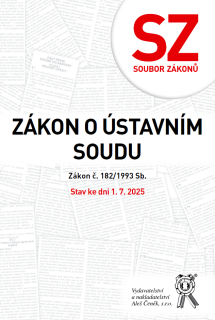 Soubor zákonů – Zákon č. 182/1993 Sb., o Ústavním soudu