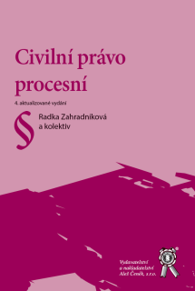 Civilní právo procesní, 4. vydání
