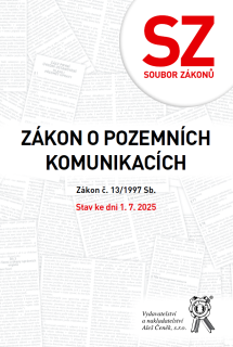 Soubor zákonů – Zákon č. 13/1997 Sb., o pozemních komunikacích